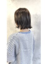フランチェスカドットボブ(francesca.bob)&nbsp;切りっぱなしボブ×透明感グレージュ【渡辺俊弥】梅田