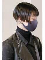 ルーシー ヘアデザインワークス(Lucy Hair Design Works)&nbsp;サロンワーク×刈上げショート・ダークアッシュ