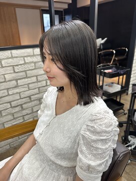 アンフィサンクミル 銀座(AnFye cinq mille) ジュエリーシステム縮毛矯正