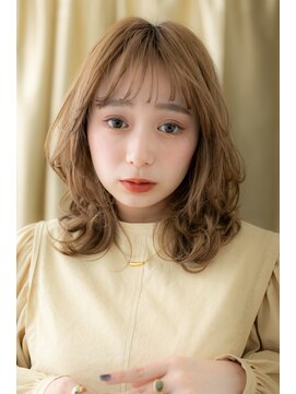 カバーヘア ブリス 大宮西口(COVER HAIR bliss) デザインカラーフレンチカジュアルくびれヘアY大宮10代20代30代