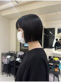 ボブ/ミニボブ/ミディアム/切りっぱなしボブ