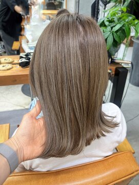 ミカサ(MICASA) 白髪ぼかしハイライト/白髪ぼかし/クリームベージュ/miokuwamoto