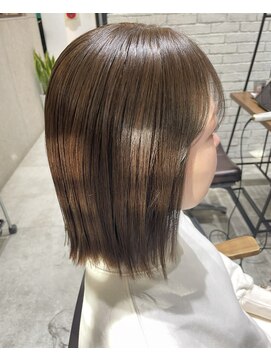 フェリア 渋谷(Feria) 【Feria 渋谷】アディクシーカラー×ベージュブラウン "Tsuyuki"