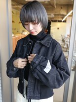 スペシャルオオサカ 難波店(Special OSAKA)&nbsp;【Special OSAKA】モノトーングレージュショートボブ