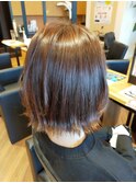 ゆるふわくびれボブ髪質改善