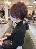 小顔ふんわりショート