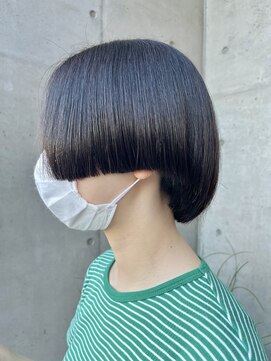 オーガニック ライフ 若葉 鶴ヶ島(organic+life) マッシュパーマショートパーマスパイラルパーマボーイッシュ女子