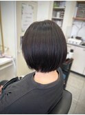 艶々ショートボブ