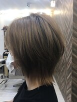 ヘアメイクゼロ 坂戸駅前店(hairmake zero) 外ハネウルフでスッキリ