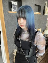 空&nbsp;ルーツカラー/ハイトーン/グラデーション/水色