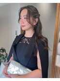 【hinari】#ハーフアップ　＃お呼ばれヘアアレンジ