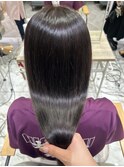 【廣田未来】透明感グレージュカラー