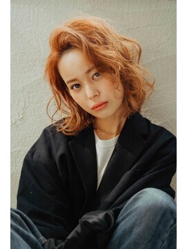 ニュイ 高槻 阪急茨木店(nui) 黒髪ボブルフネビージュ小顔ワンレンスペインカール