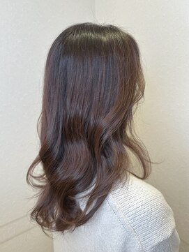 松本平太郎美容室 銀座本店 イノアカラー×韓国風巻き髪/30代40代50代60代