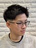 【学割U-24】メンズカット&シェービング眉カット ￥6600→￥6000