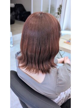 エイト ホワイト 札幌駅前店(EIGHT white) 透明感ピンクベージュ×ボブ