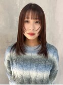 美髪レイヤーロング顔周りレイヤー_ba501592