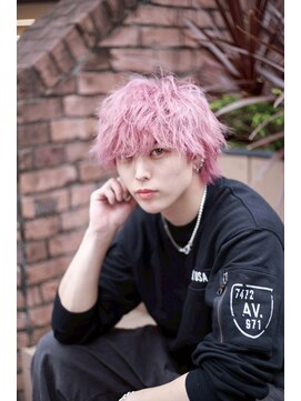 ユーフォリア 渋谷グランデ(Euphoria SHIBUYA GRANDE) ヘアカラー抜きっぱなし　ブリーチデザインk