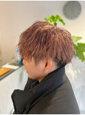 メルティカラーフェミニンロング似合わせカットウェーブミデ