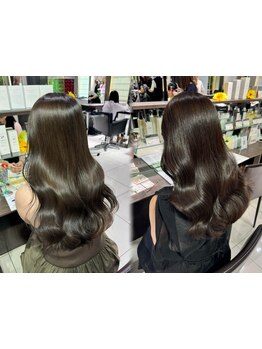 お手入れが楽になる“巻ける縮毛矯正・酸性ストレート”が高評価★[静岡駅/髪質改善/縮毛矯正］