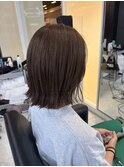 切りっぱなしボブ