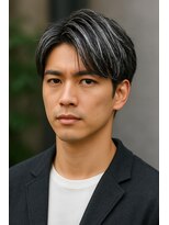 バース 梅田中崎町店(BIRTH)&nbsp;メンズハイライトバレイヤージュメッシュ