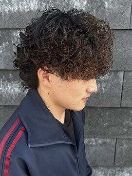 リオールバイニアウ(RE:ALL by Niau) メンズマッシュウルフパーマプードルパーマスパイラルパーマ