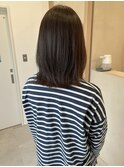 レイヤーボブ×ブラウンカラー