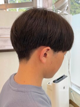 宇都宮メンズカットスパイキーショートツーブロックフェード