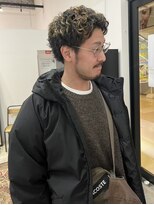 リンダ(LINDA)&nbsp;メンズパーマ/ハイライト/スパイキー[札幌美容室LINDA]