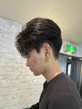 ブリーチ 静岡店(BLEACHi) 【BLEACHi稲荷】毛流れセンターパート/静岡メンズ