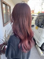 ディーヴァヘアーエズ(DIVA hair Eze) 透明感カシスカラーロング×艶髪