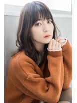 エスドットブルーム 梅田店(S.BROOM) 【S.BROOM 梅田】韓国風くびれミディアムレイヤースタイル