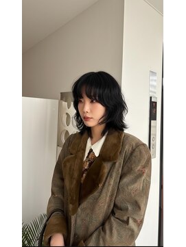 エイチ 大阪梅田(H) ミルクティーベージュバレイヤージュアンブレラカラー天使の羽