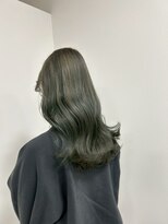 ビーグレイス 美濃加茂店(be Grace)&nbsp;オリーブカラー×20代透明感セミロング