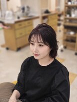 美容室サラサ 山鼻店 ウルフパーマ