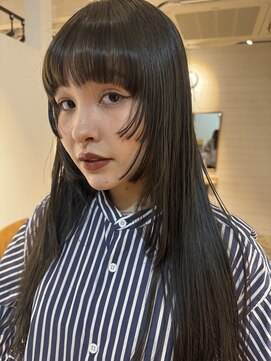 オルネ 代官山(OLUNE) 韓国風姫カットロングレイヤー