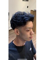 ディライト(DELIGHT) フェードカット×スパイラルパーマ