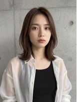 サロンドアレイズ(Salon de A’ la'ise)&nbsp;【Alaise】大人シアーブラウン×抜け感ミディ