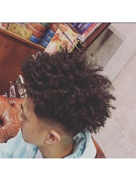 エルエーヘアー(L.AHAIR) スパイキーアフロ