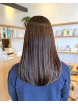 リエットヘアー 西尾市杢左店(Lie-et. hair) 【カラーするたび美髪へ】高濃度水素カラーで艶ブラウン