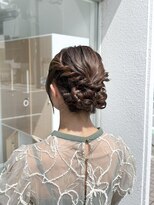 シュシュバイジャガラ 千葉駅北口店(chou chou byJAGARA)&nbsp;お呼ばれシニヨンスタイル［chouchou千葉・千葉駅］
