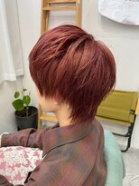 レメディフロムキン(REMEDY from KIN)&nbsp;ボルドーブラウン/レッドブラウン/韓国メンズヘア/秋冬カラー