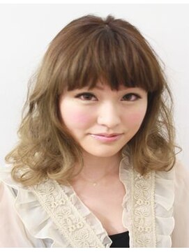 グランドライン(GRAND LINE) シアーウェーブ　ミルクティーピンク　アンニュイウェーブ