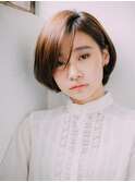 ナチュラルショートボブ