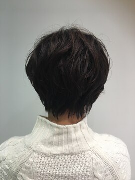チアー ヘアリラクゼーション(cheer HAIRRELAXATION) ショートで無造作なパーマ