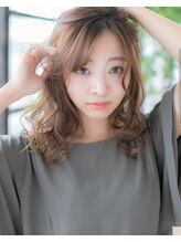 ヘアーショップ エヌアンドエー 越谷店(hair shop N&A) ショコラアッシュ・ヘルシースタイル・ふんわりカール