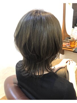 リール ヘアー 箱崎店(rire hair) ウルフレイヤー