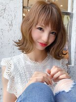 ウィズ 美容室 茂原店(Wiz)&nbsp;肩下外はねボブ