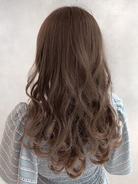 アンド(ANDO) 【本町】柔らかブラウンベージュ 髪質改善